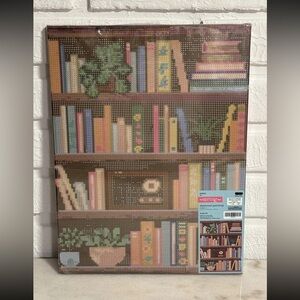 Hobby Lobby viral bookshelf diamond art kit